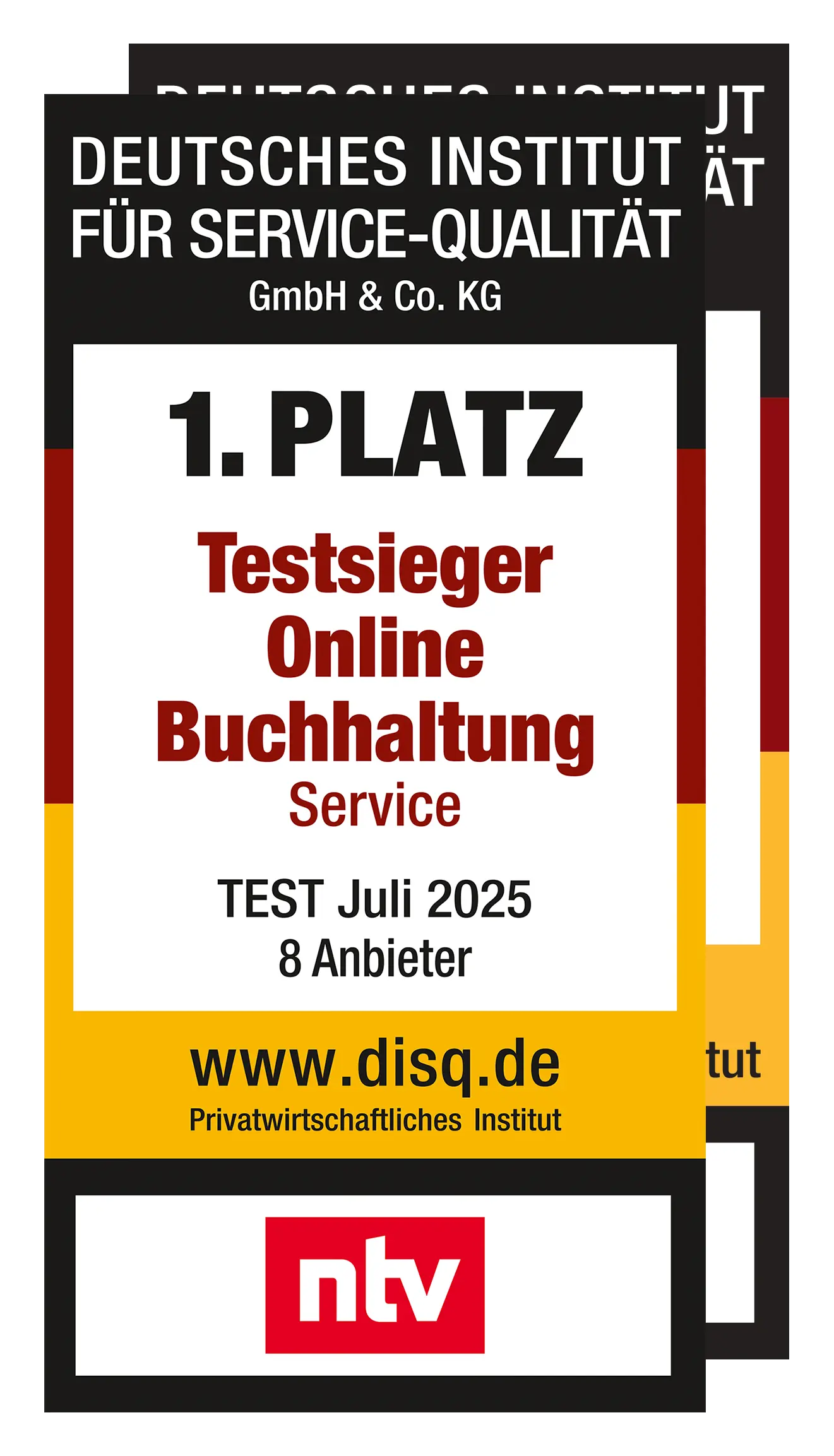 Testsieger Badge